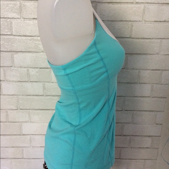 Lululemon women’s tanks teal green/ white and gray - Picture 5 of 7